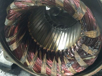 振動電機線包烘干